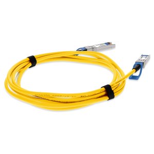 AddOn Networks Cisco Compatible TAA 25GBase-CU SFP28 to SFP28 Yellow Direct Attach Cable (Passive Twinax, 2m)
