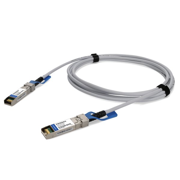 AddOn Networks MSA and TAA Compliant 25GBase-CU SFP28 White Direct Attach Cable (Passive Twinax, 2m)