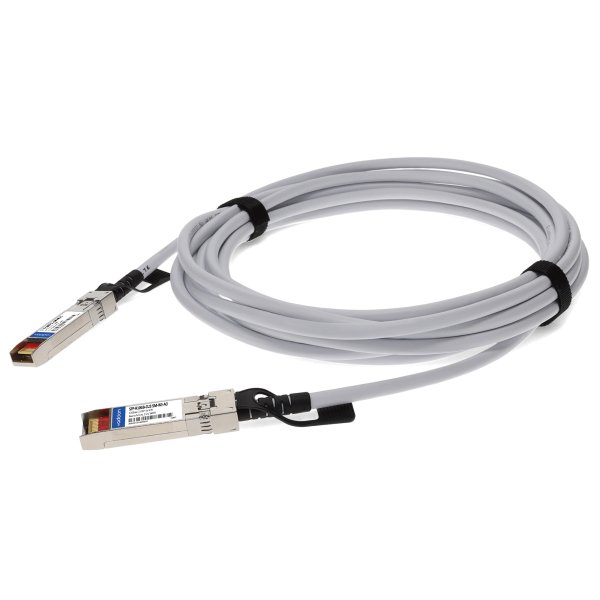AddOn Networks Cisco SFP-H10GB-CU2-5M-WE Compatible TAA Compliant 10GBase-CU SFP+ Direct Attach Cable (Passive Twinax, 2.5m, White)