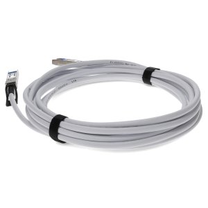 AddOn Networks Cisco SFP-H10GB-CU2-5M-WE Compatible TAA Compliant 10GBase-CU SFP+ Direct Attach Cable (Passive Twinax, 2.5m, White)