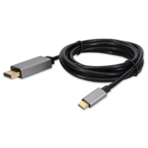 AddOn Networks USBC2DPMMAL-AA video cable adapter 0.2 m USB Type-C DisplayPort Black