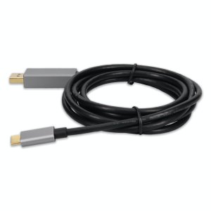 AddOn Networks USBC2DPMMAL-AA video cable adapter 0.2 m USB Type-C DisplayPort Black