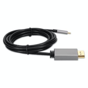 AddOn Networks USBC2DPMMAL-AA video cable adapter 0.2 m USB Type-C DisplayPort Black