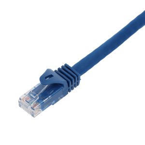 AddOn Networks 6in Blue CAT 6 PVC Ethernet Cable Snagless Easy Boot RJ-45 M/M