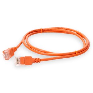 AddOn Networks ADD-10FSLCAT6A-OE networking cable Orange 3.05 m Cat6a U/UTP (UTP)