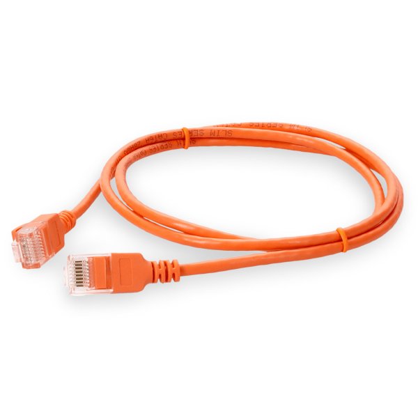 AddOn Networks ADD-10FSLCAT6A-OE networking cable Orange 3.05 m Cat6a U/UTP (UTP)