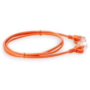 AddOn Networks ADD-10FSLCAT6A-OE networking cable Orange 3.05 m Cat6a U/UTP (UTP)