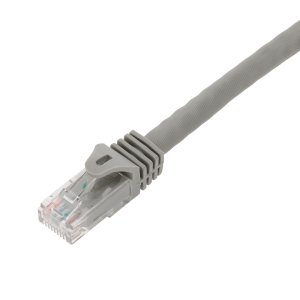 AddOn Networks 14ft Gray CAT 6 PVC Ethernet Cable Snagless Easy Boot RJ-45 M/M