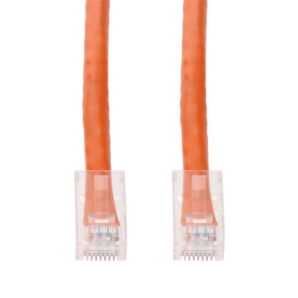 AddOn Networks 15ft Orange CAT 6 PVC Ethernet Cable Non-Booted RJ-45 M/M