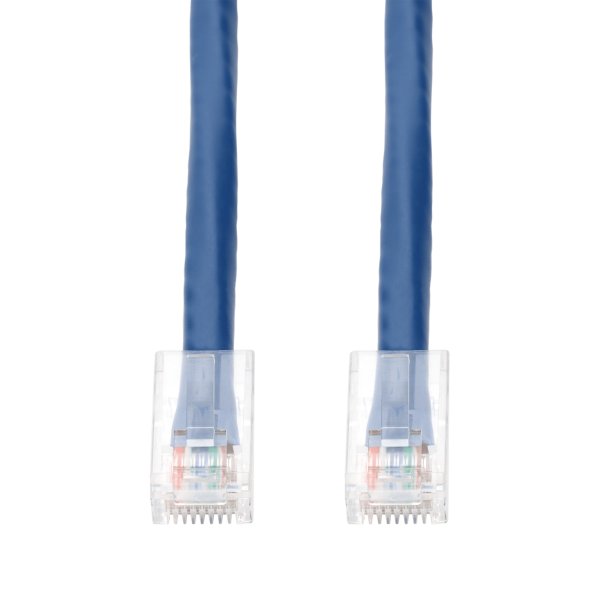 AddOn Networks 1ft Blue CAT 5E PVC Ethernet Cable Non-Booted RJ-45 M/M