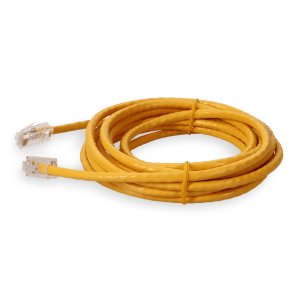AddOn Networks ADD-1FCAT6NB-YW networking cable Yellow 0.3 m Cat6 U/UTP (UTP)