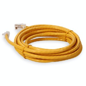 AddOn Networks ADD-1FCAT6NB-YW networking cable Yellow 0.3 m Cat6 U/UTP (UTP)