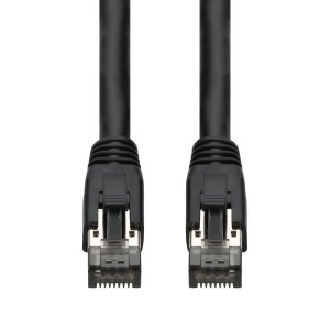 AddOn Networks ADD-25FCAT8-BK networking cable Black 7.62 m Cat8 S/FTP (S-STP)
