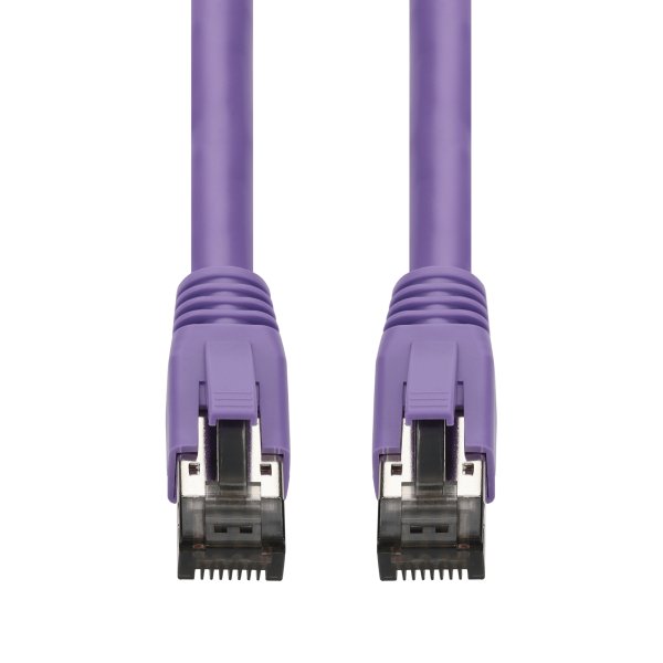 AddOn Networks ADD-25FCAT8-PE networking cable Purple 7.62 m Cat8 S/FTP (S-STP)