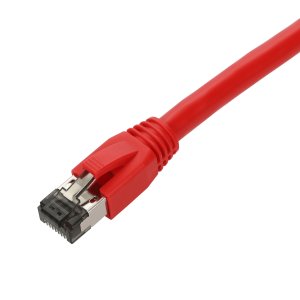 AddOn Networks ADD-25FCAT8-RD networking cable Red 7.62 m Cat8 S/FTP (S-STP)