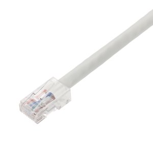 AddOn Networks 2ft White CAT 6A PVC Ethernet Cable Non-Booted RJ-45 M/M