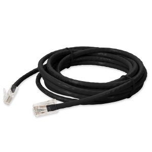 AddOn Networks ADD-35FCAT6NB-BK networking cable Black 10.7 m Cat6 U/UTP (UTP)