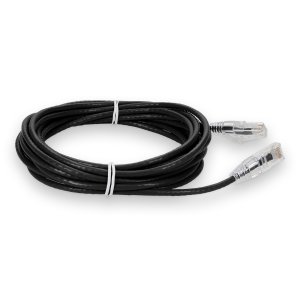 AddOn Networks ADD-35FSLCAT6A-BK networking cable Black 10.67 m Cat6a U/UTP (UTP)