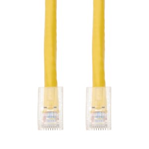 AddOn Networks 50ft Yellow CAT 6 PVC Ethernet Cable Non-Booted RJ-45 M/M