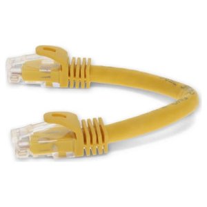 AddOn Networks ADD-6FCAT6ANB-YW networking cable Yellow 1.83 m Cat6a U/UTP (UTP)