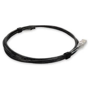 AddOn Networks ADD-6FSLCAT6A-BK networking cable Black 1.8 m Cat6a U/UTP (UTP)
