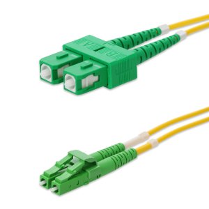AddOn Networks 7m ASC to ALC Yellow OS2 Duplex LSZH SMF Fiber Patch Cable