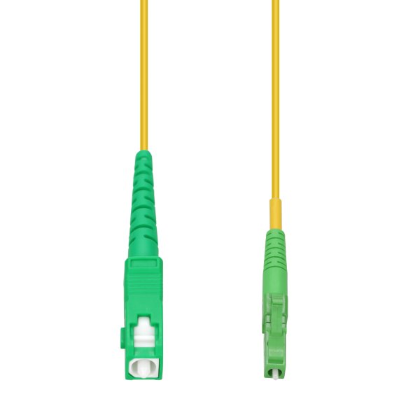 AddOn Networks 7m ASC to ALC Yellow OS2 Simplex OFNR (Riser-Rated) SMF Fiber Patch Cable