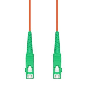 AddOn Networks 0.5m ASC to ASC Orange OM1 Simplex OFNR (Riser-Rated) MMF Fiber Patch Cable