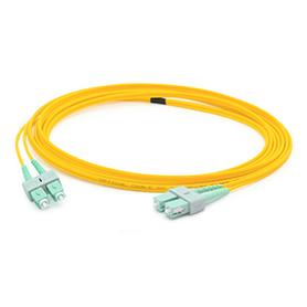 AddOn Networks ADD-ASC-ASC-10MS9SMF InfiniBand/fibre optic cable 10 m SC Yellow