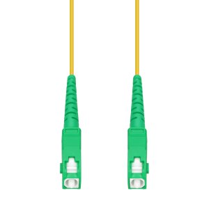 AddOn Networks 55m ASC to ASC Yellow OS2 Simplex OFNP (Plenum-Rated) SMF Fiber Patch Cable