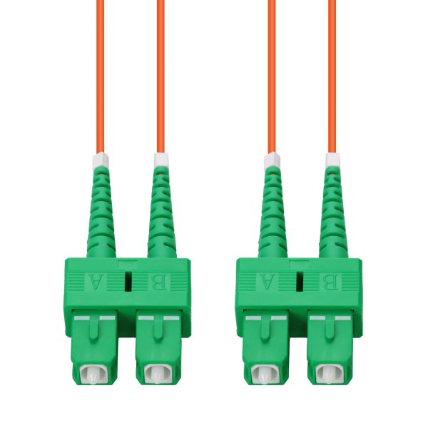 AddOn Networks 95m ASC to ASC Orange OM1 Duplex LSZH MMF Fiber Patch Cable