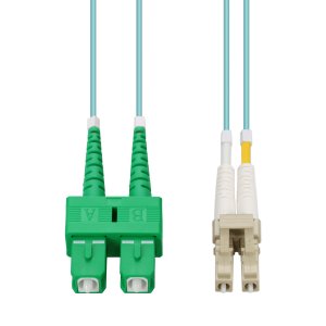 AddOn Networks ADD-ASC-LC-20M5OM4P InfiniBand/fibre optic cable 20 m MMF Aqua colour, Beige, Green