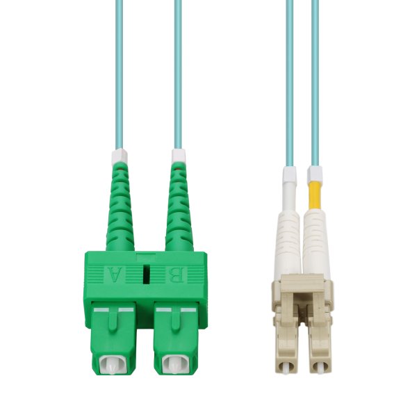 AddOn Networks ADD-ASC-LC-20M5OM4P InfiniBand/fibre optic cable 20 m MMF Aqua colour, Beige, Green