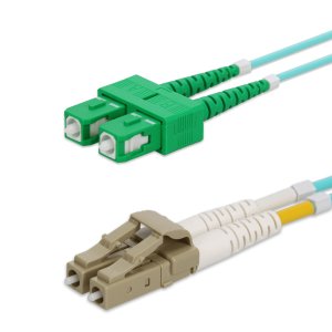 AddOn Networks ADD-ASC-LC-20M5OM4P InfiniBand/fibre optic cable 20 m MMF Aqua colour, Beige, Green