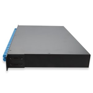 AddOn Networks 40 Channel MUX and DEMUX (Duplex) v2, 19in 1U Rack Mount, Channels 21-60, with LC/UPC Adapters