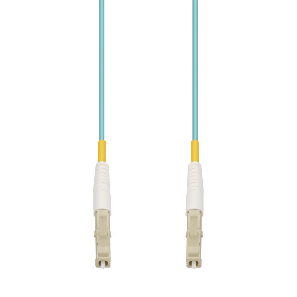 AddOn Networks ADD-LC-LC-0-5MS5OM4P InfiniBand/fibre optic cable 0.5 m OFNP Aqua colour, Beige
