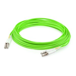 AddOn Networks ADD-LC-LC-100M5OM5LZ InfiniBand/fibre optic cable 100 m OFNR Green