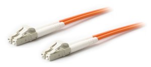 AddOn Networks 1m MMF LC/LC InfiniBand/fibre optic cable Orange