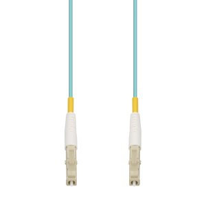 AddOn Networks ADD-LC-LC-35MS5OM4P InfiniBand/fibre optic cable 35 m OFNP Aqua colour, Beige