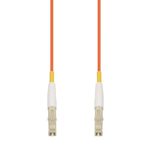 AddOn Networks 6m LC to LC Orange OM1 Simplex OFNP (Plenum-Rated) MMF Fiber Patch Cable