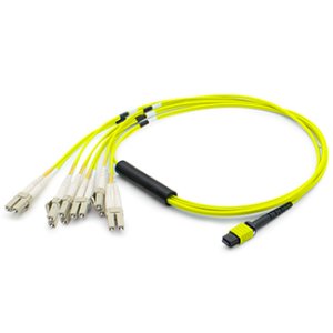 AddOn Networks ADD-MPO-6LC5M9SMF InfiniBand/fibre optic cable 5 m LC MPO/MTP Yellow
