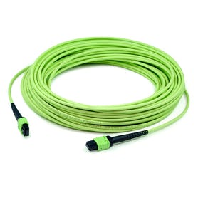AddOn Networks ADD-MPOMPO-15M5OM5 InfiniBand/fibre optic cable 15 m MPO CMR Green