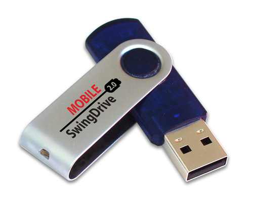 AddOn Networks SwingDrive 8GB USB flash drive USB Type-A 2.0 Blue