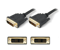 AddOn Networks DVI-D, m/m, 4.6m, Single Link DVI cable Black
