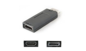 AddOn Networks DP2HDMIADAP cable gender changer Displayport HDMI Black