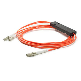 AddOn Networks 8m LC/LC InfiniBand/fibre optic cable 2x LC Orange