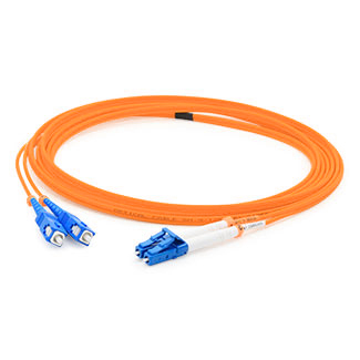 AddOn Networks ADD-SC-LC-10M6MMFLZ InfiniBand/fibre optic cable 10 m Orange