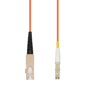 AddOn Networks 35m SC to LC Orange OM1 Simplex LSZH MMF Fiber Patch Cable