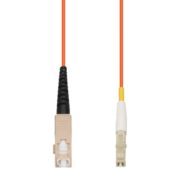 AddOn Networks 7m SC to LC Orange OM1 Simplex LSZH MMF Fiber Patch Cable