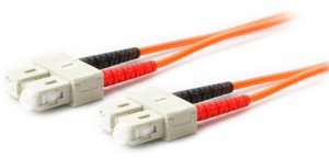 AddOn Networks 15m MMF Duplex SC/SC OM1 InfiniBand/fibre optic cable Orange